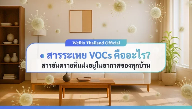 สารระเหย VOCs คืออะไร สารอันตรายที่แฝงอยู่ในอากาศ